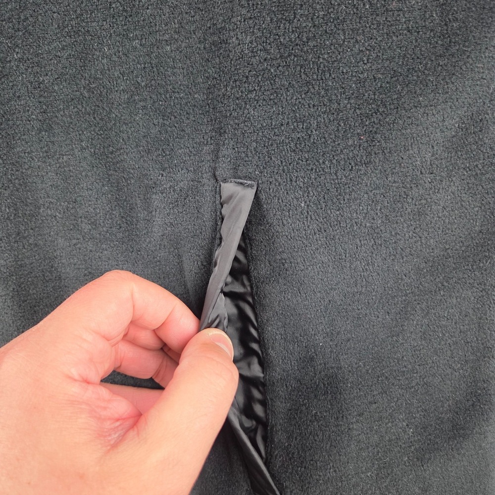 Cotopaxi Teca Fleece Pullover Womens 1X Black Long Sleeve Quarter Snap - Picture 3 of 11